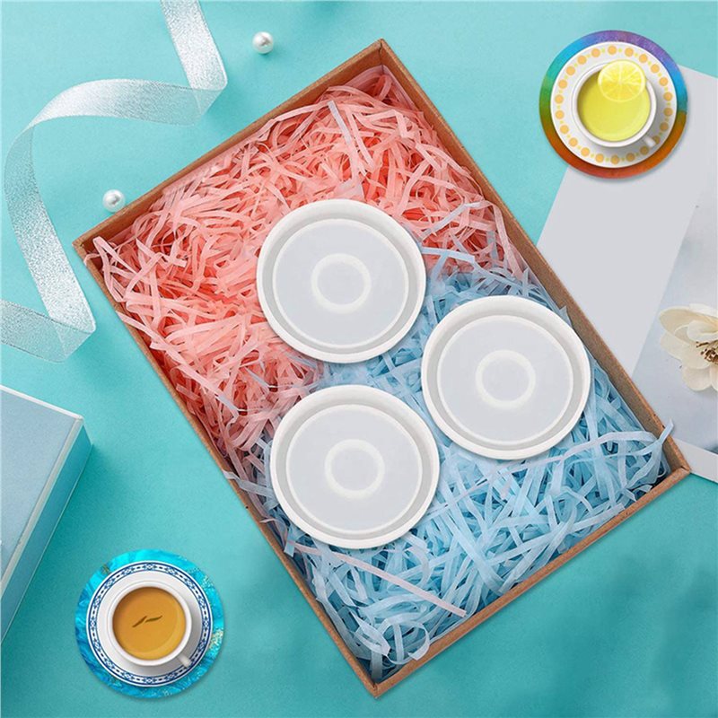 75STO-36パック DIY丸型シリコンコースターモールド - Coaster Mold Round のレビューと価格
