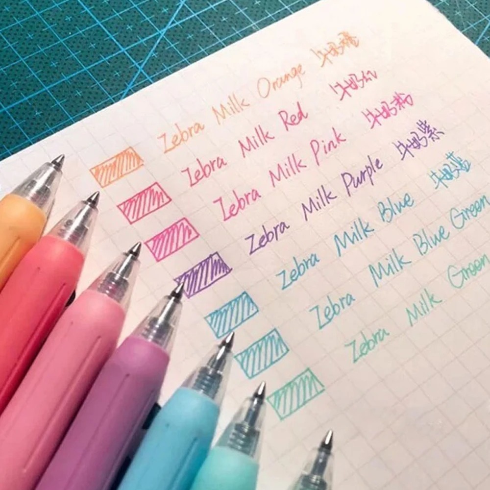 3/5/8色 ゼブラ ゲルペンセット JJ15 ミルクカラー - Zebra Pen Mildliner のレビューと価格