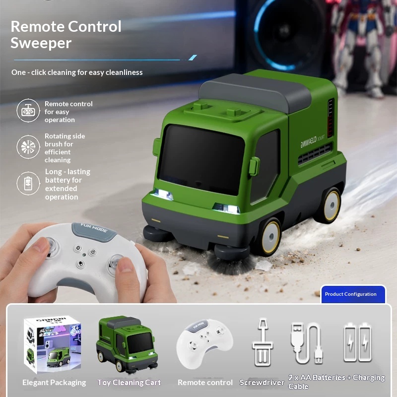 ミニ RC リモコン掃除機車ドリフトデスクトップクリーニング - Vacuum Chamber Small のレビューと価格