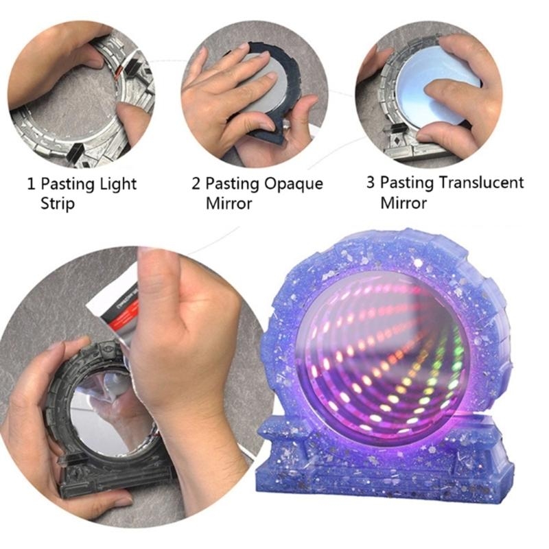 DIY 装飾用アビサルミラーシリコン鋳造型原神の祭壇 - Resin Craft Genshin のレビューと価格